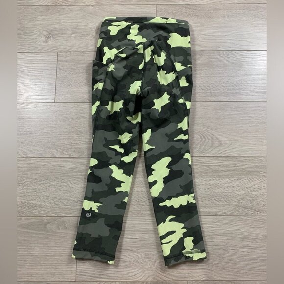 Lululemon Swift Speed High-Rise Crop 21"Heritage 365 Camo Crispin Green multi - Picture 7 of 16